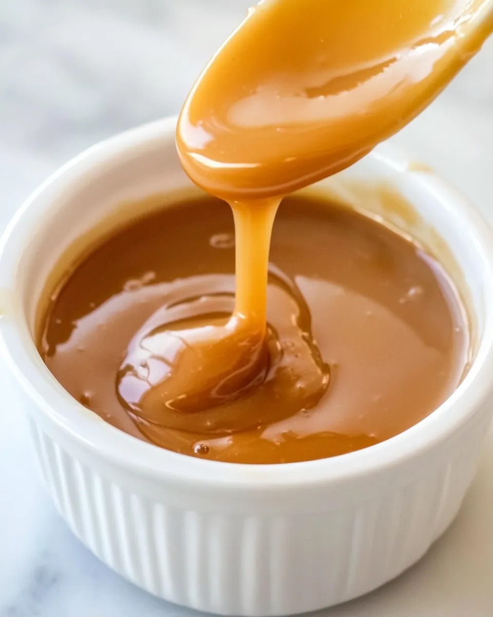 Classic 1 Ingredient Caramel Sauce image
