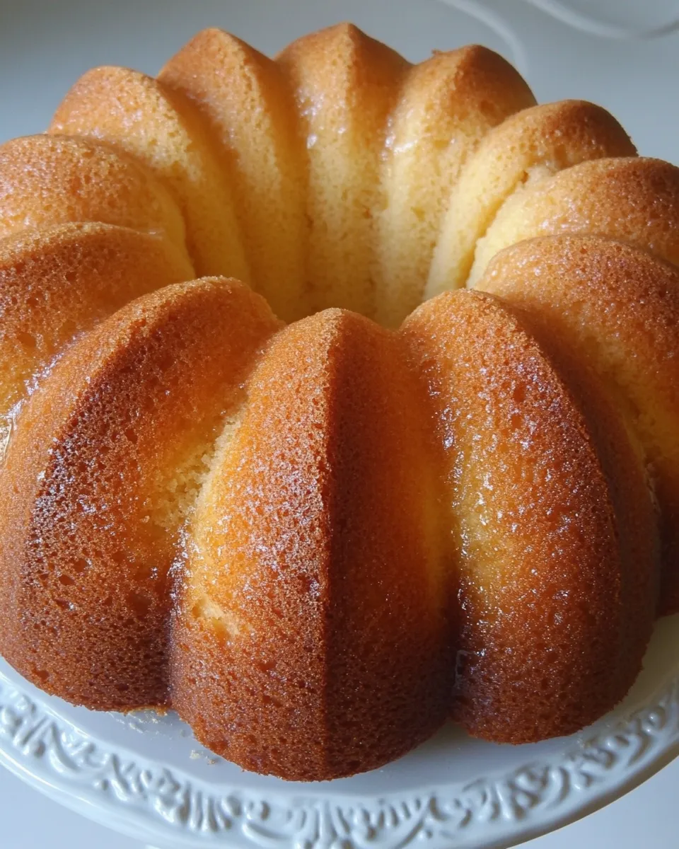 Classic 7UP Pound Cake image