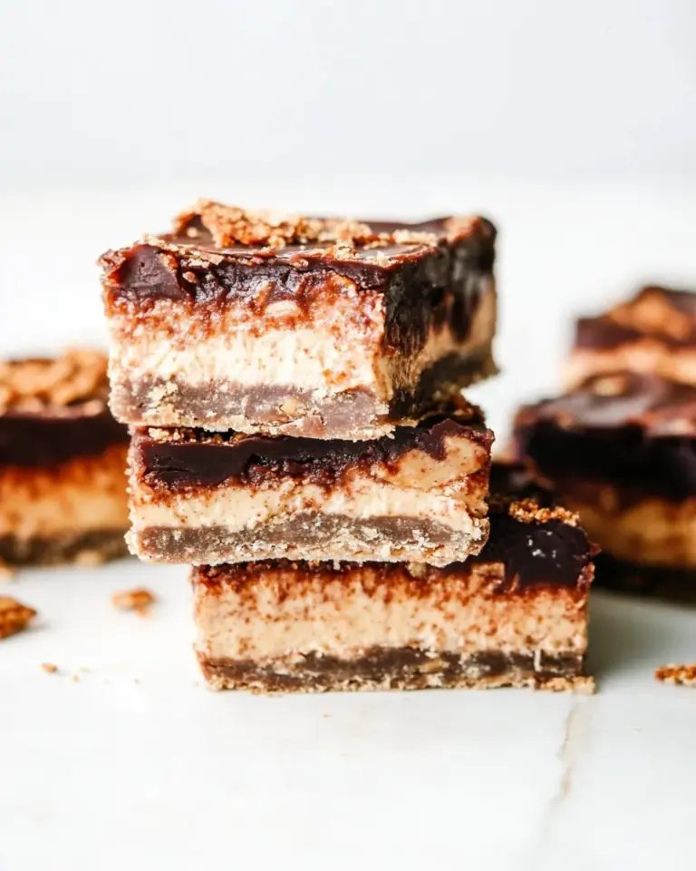 Homemade Butterfinger Nutter Butter Cheesecake Bars photo