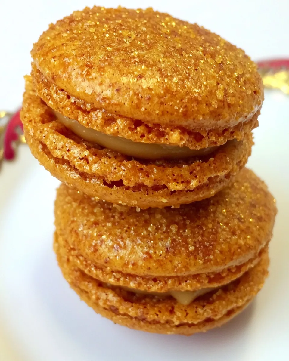 Delicious Butterscotch Macaroons dish photo