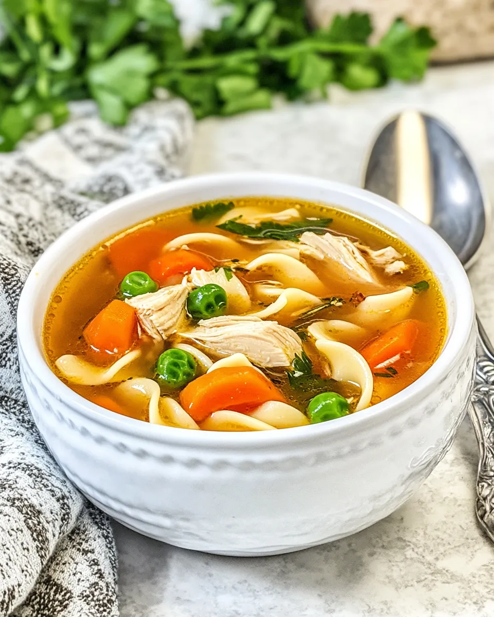 Classic Cajun Chicken Noodle Soup image