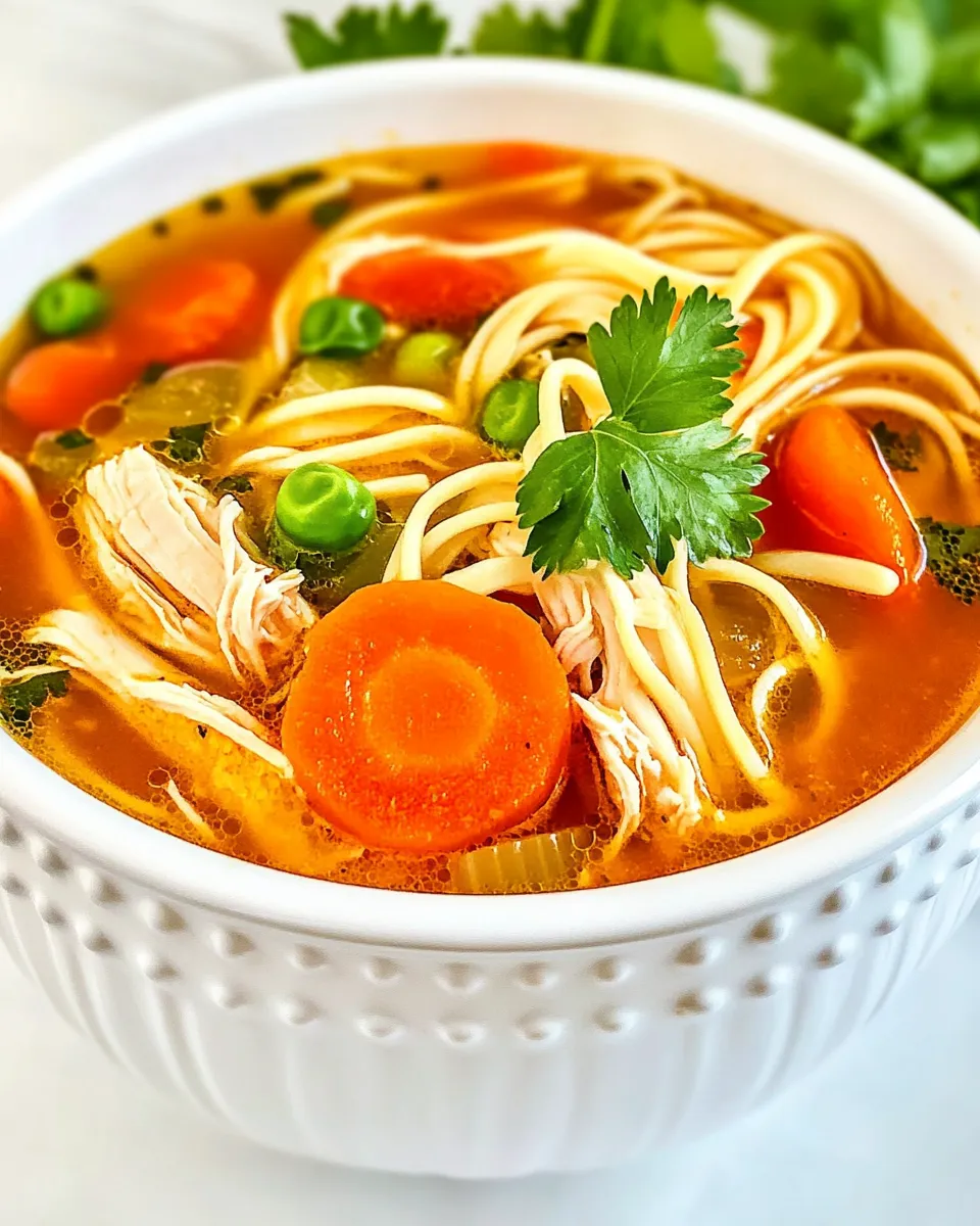 Easy Cajun Chicken Noodle Soup recipe photo