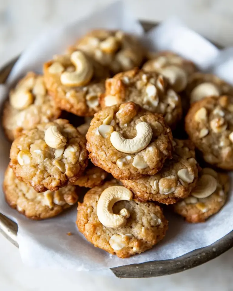 Homemade Cashew Cookies photo