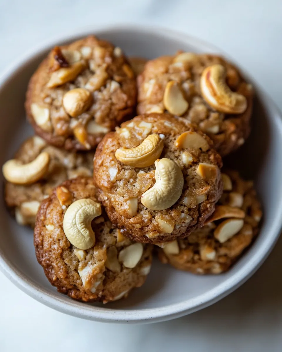 Easy Cashew Cookies recipe photo