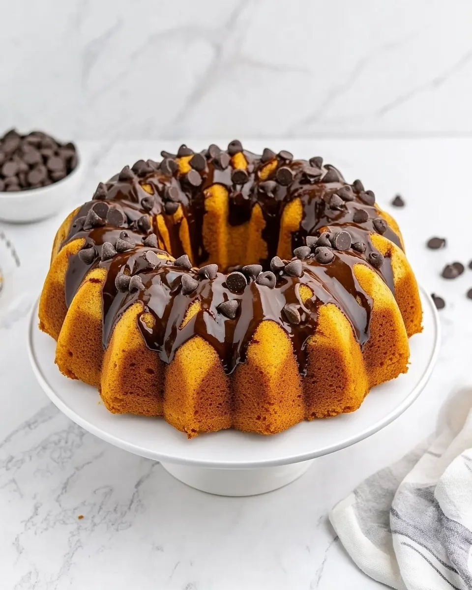 Classic Chocolate Chip Bundt Cake image