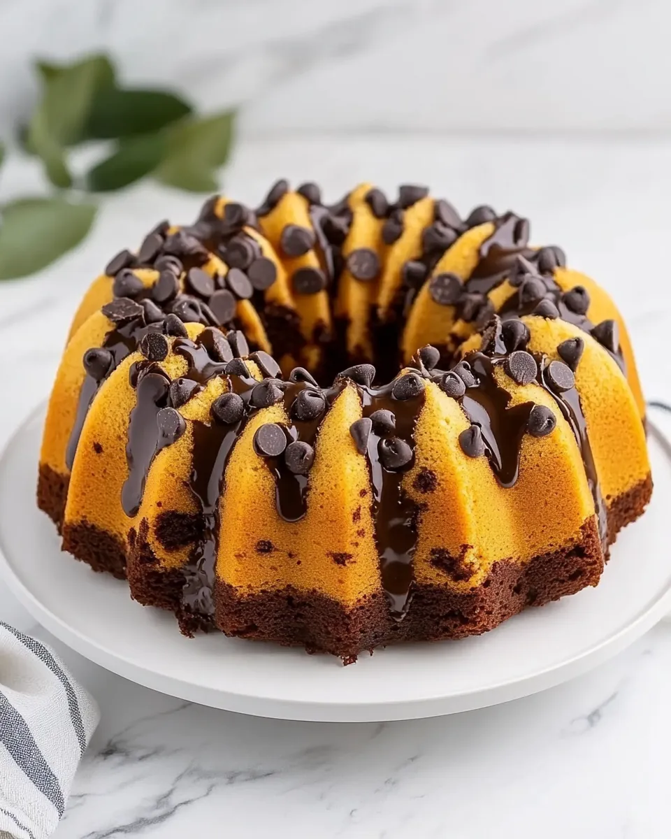 Easy Chocolate Chip Bundt Cake recipe photo
