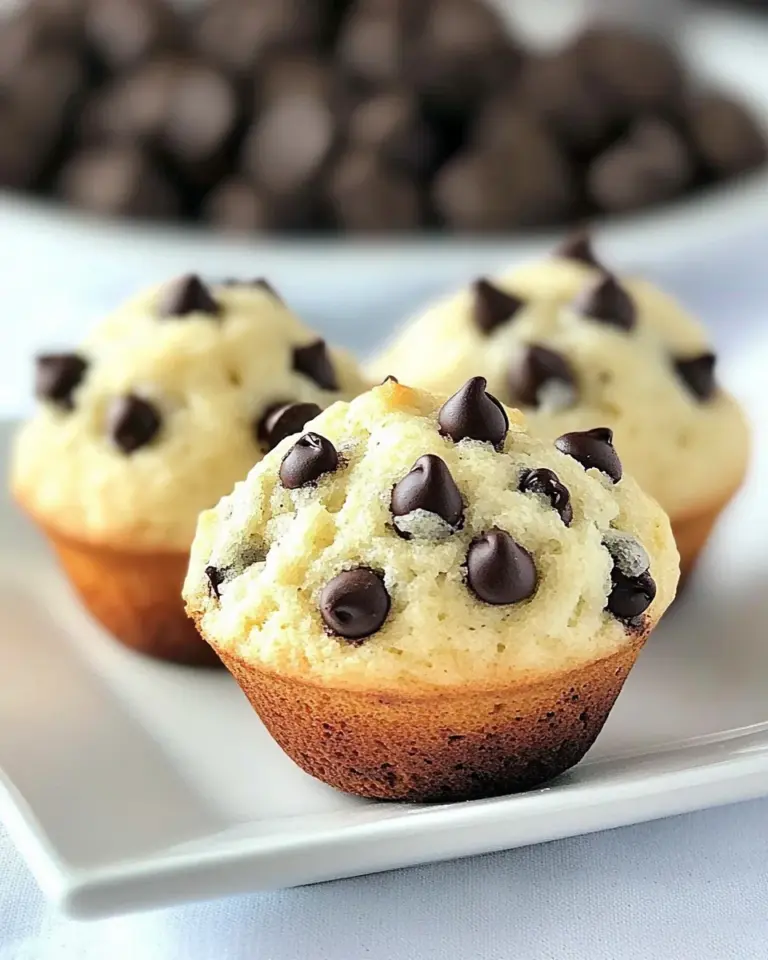 Homemade Chocolate Chip Muffins Recipe photo