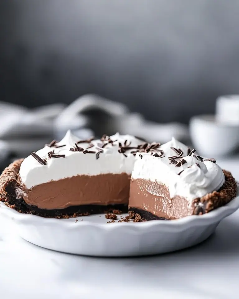 Homemade Chocolate Cream Pie Recipe photo