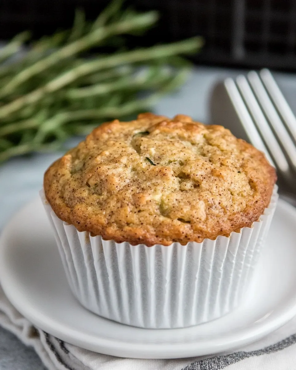 Homemade Cinnamon Zucchini Muffins photo