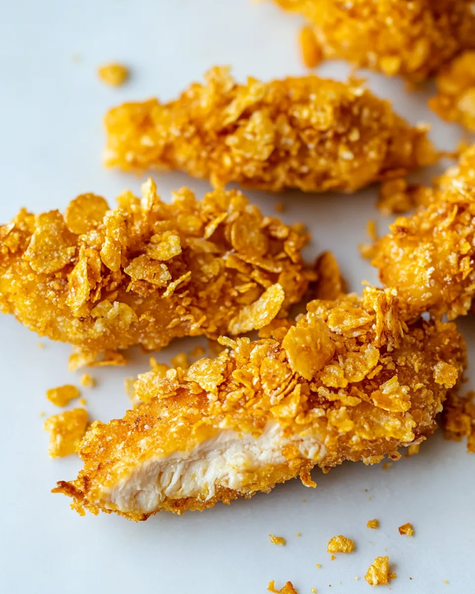 Easy Cornflake Chicken image