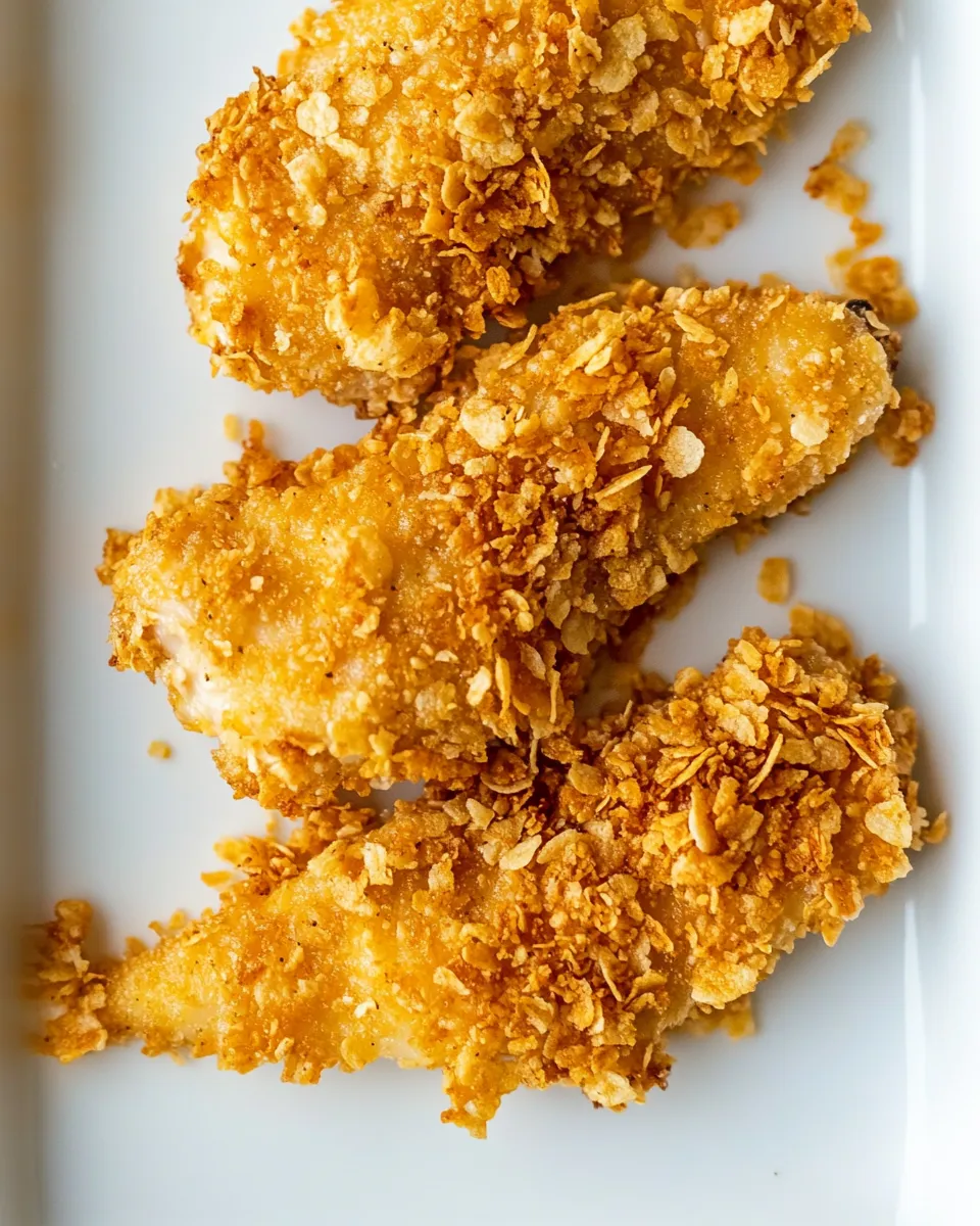 Delicious Cornflake Chicken food shot
