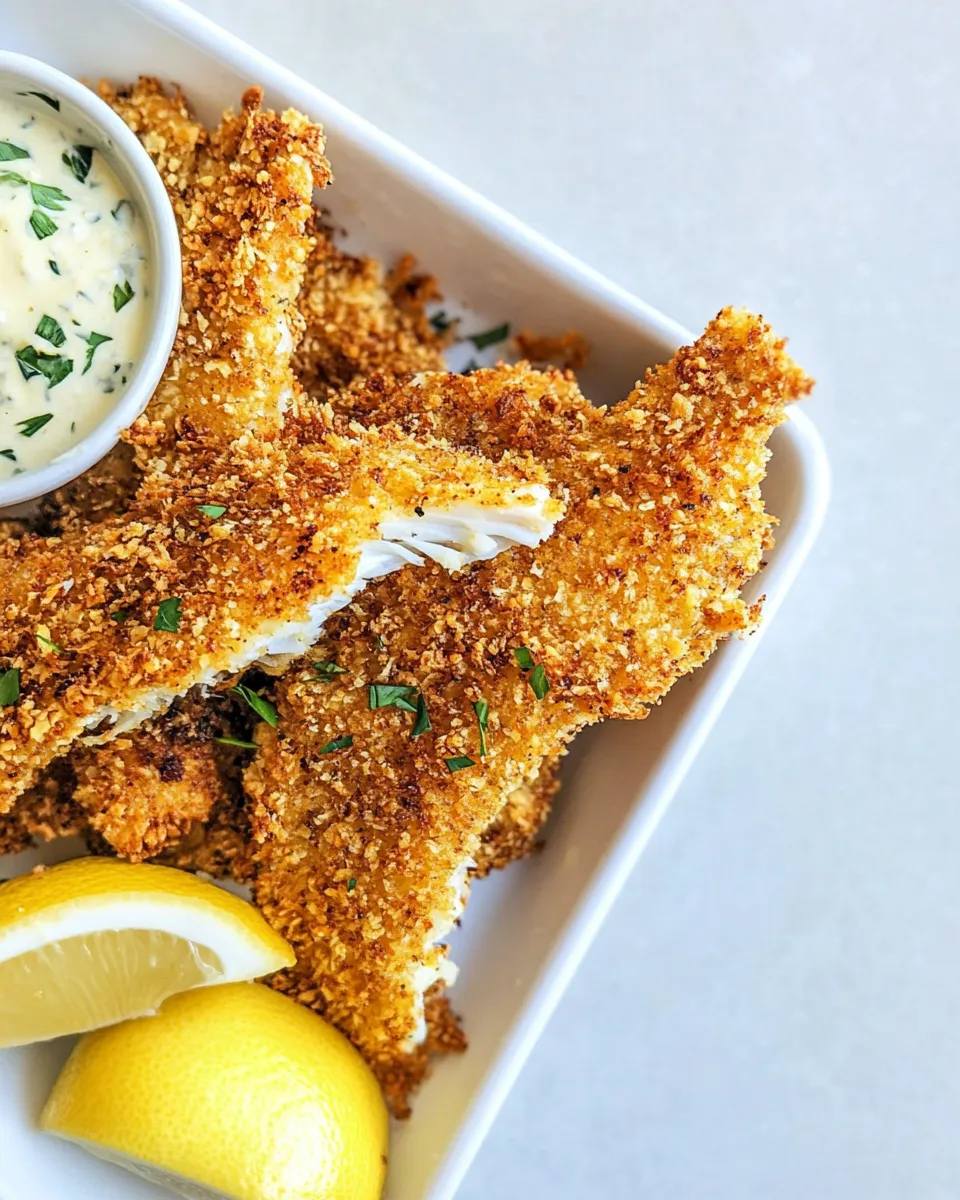 Easy Crispy Air-Fried Fish (with Gluten-Free Option) photo