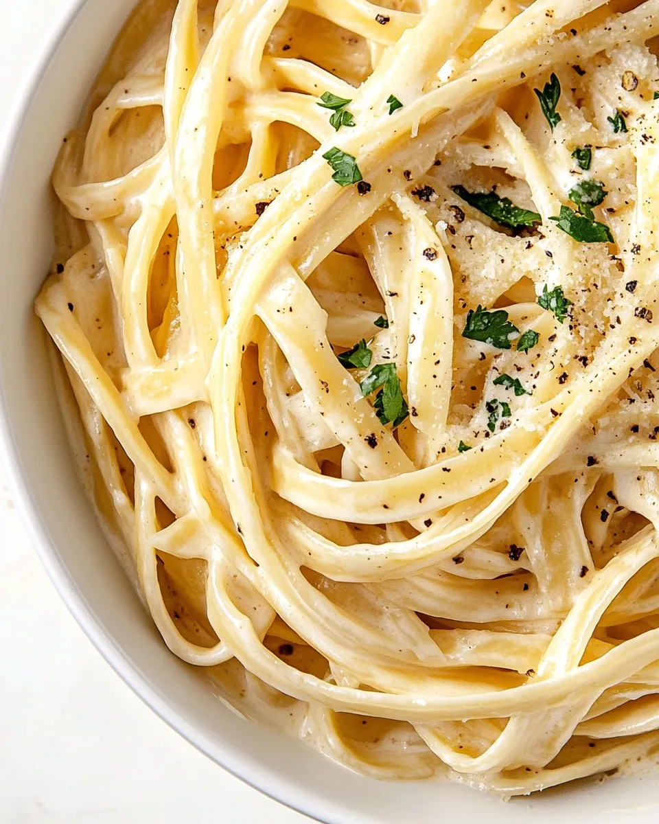 Classic Easy Authentic Alfredo Sauce image