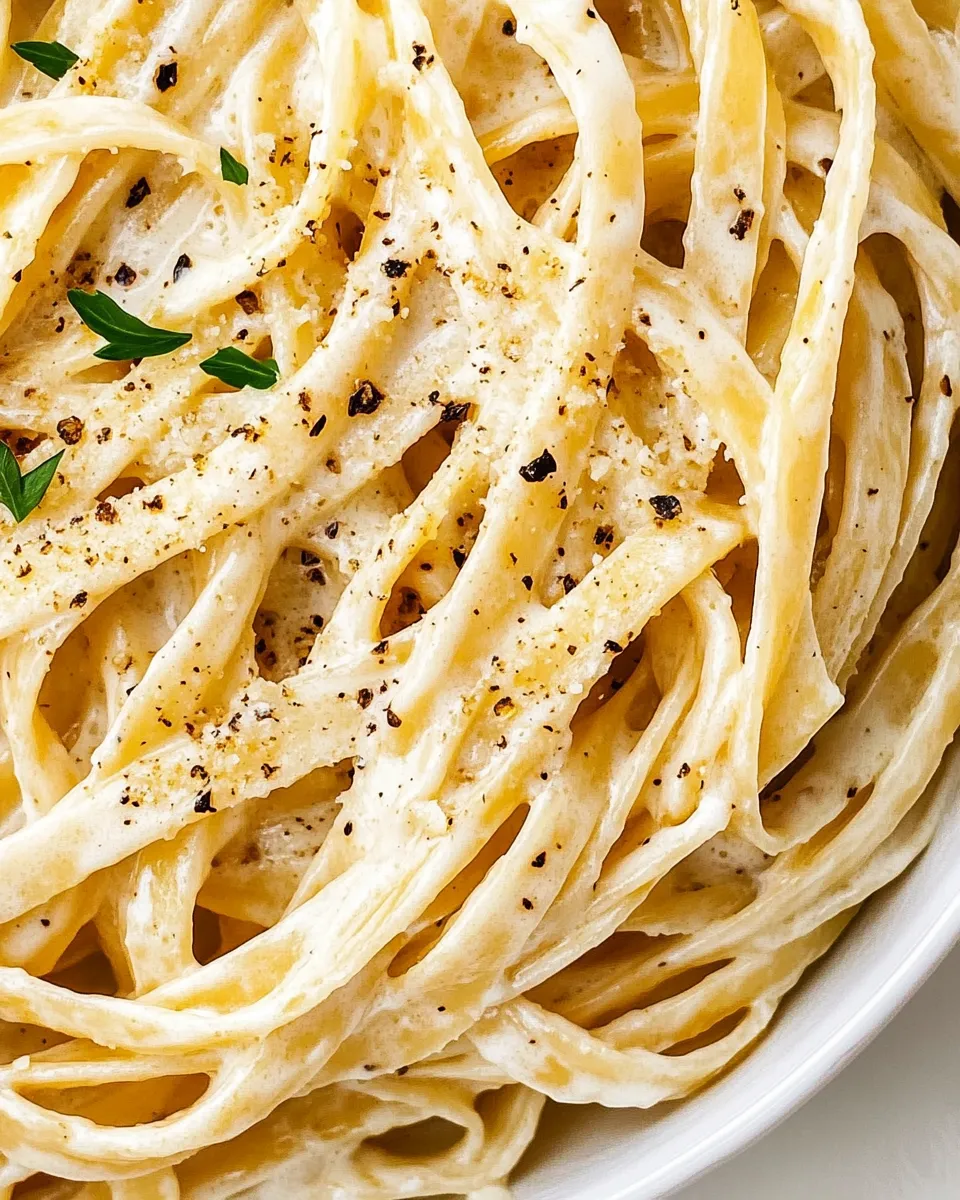 Quick Easy Authentic Alfredo Sauce recipe photo