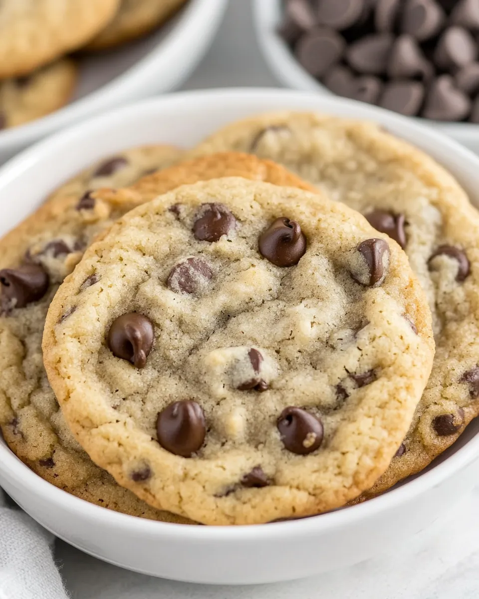 Homemade Eggless Chocolate Chip Cookies Recipe photo