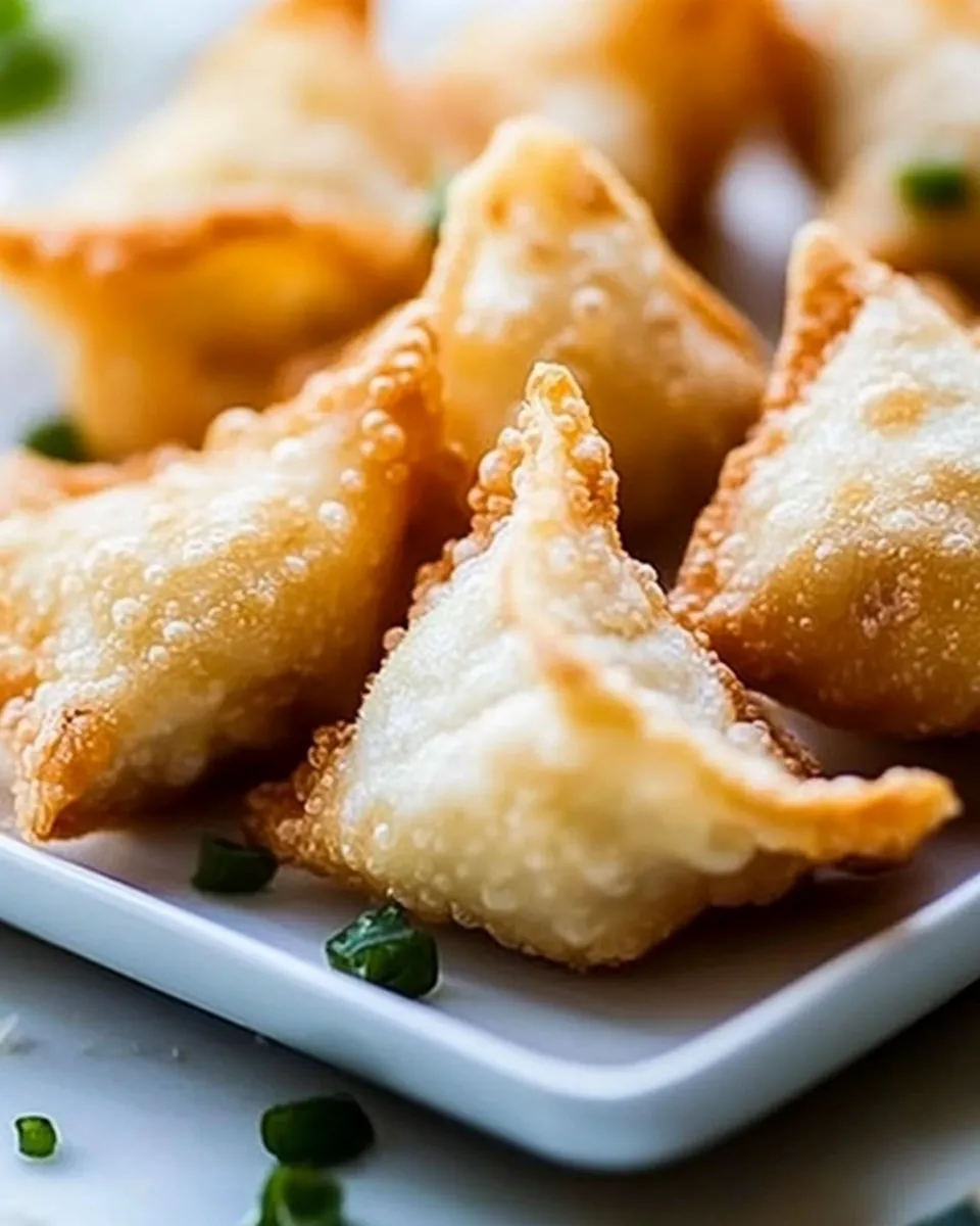 Homemade Fried Shrimp Wontons photo