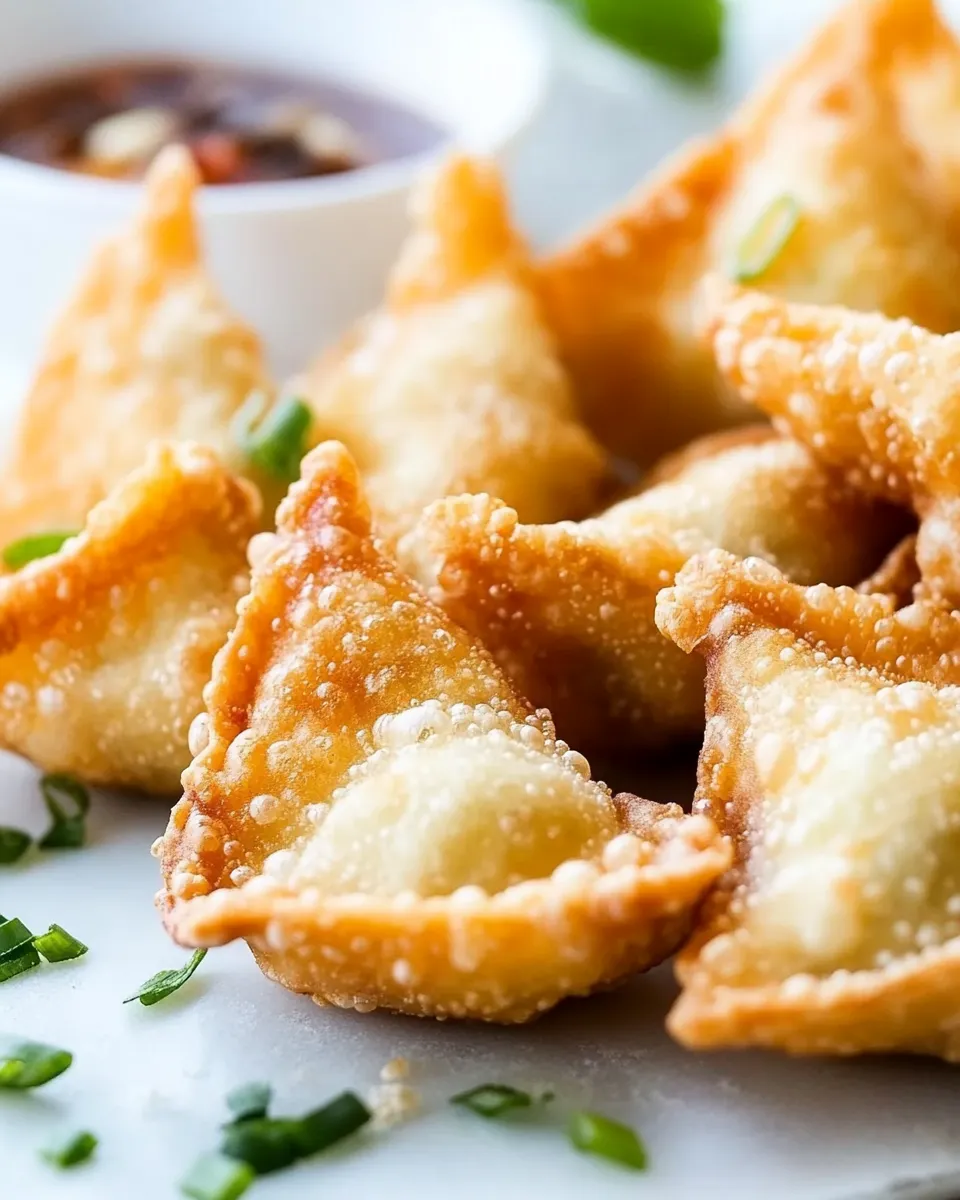 Easy Fried Shrimp Wontons recipe photo