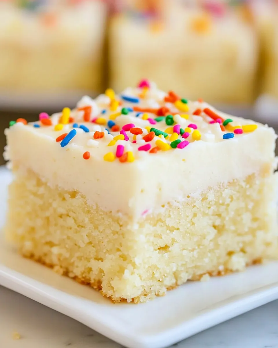 Easy Frosted Sugar Cookie Bars recipe photo