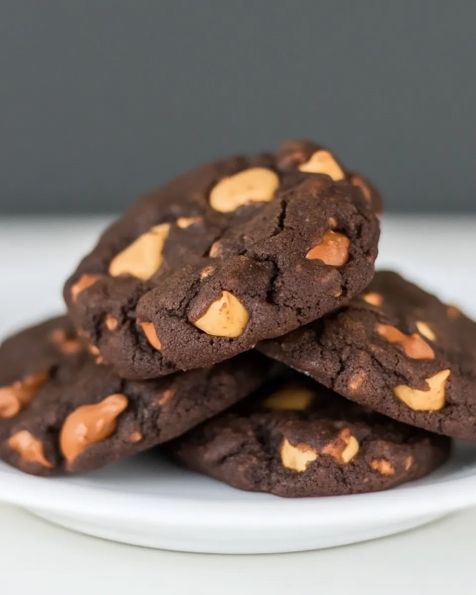 Easy Giant Chocolate-Peanut Butter Chip Cookies recipe photo