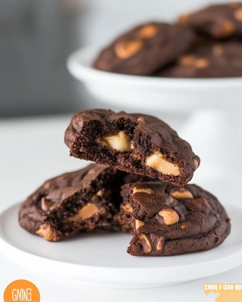 Delicious Giant Chocolate-Peanut Butter Chip Cookies shot