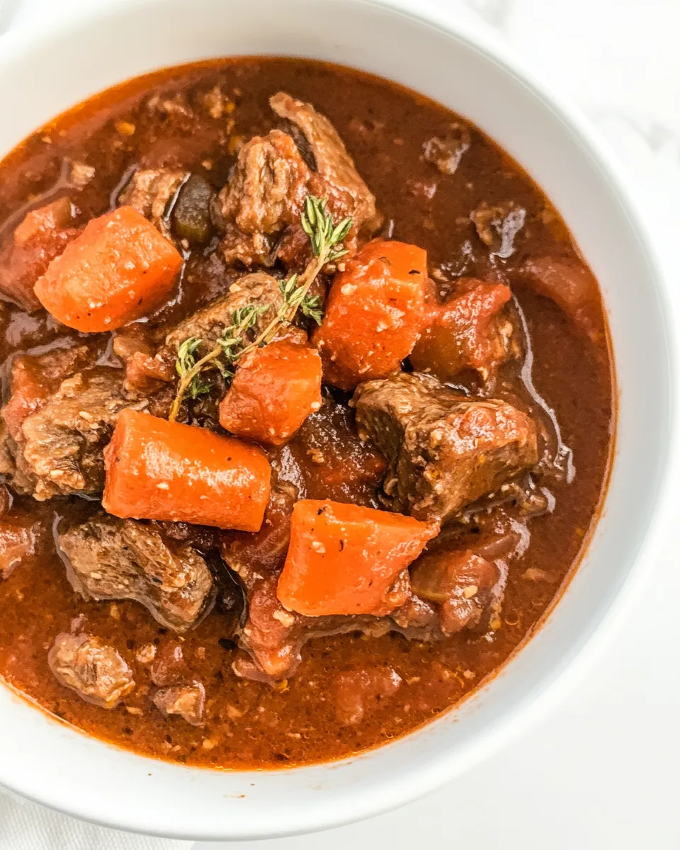Homemade Greek Beef Stew photo