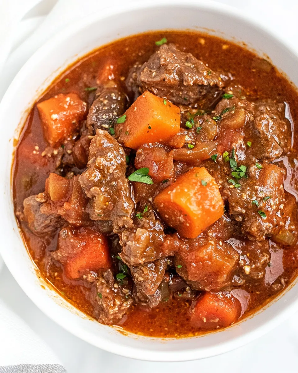 Easy Greek Beef Stew recipe photo