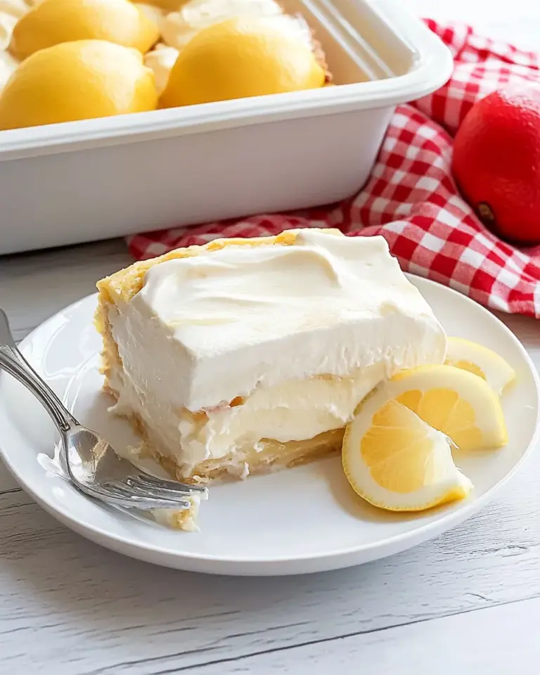 Easy Heavenly Lemon Lush: The Ultimate Make-Ahead Layered Dessert photo