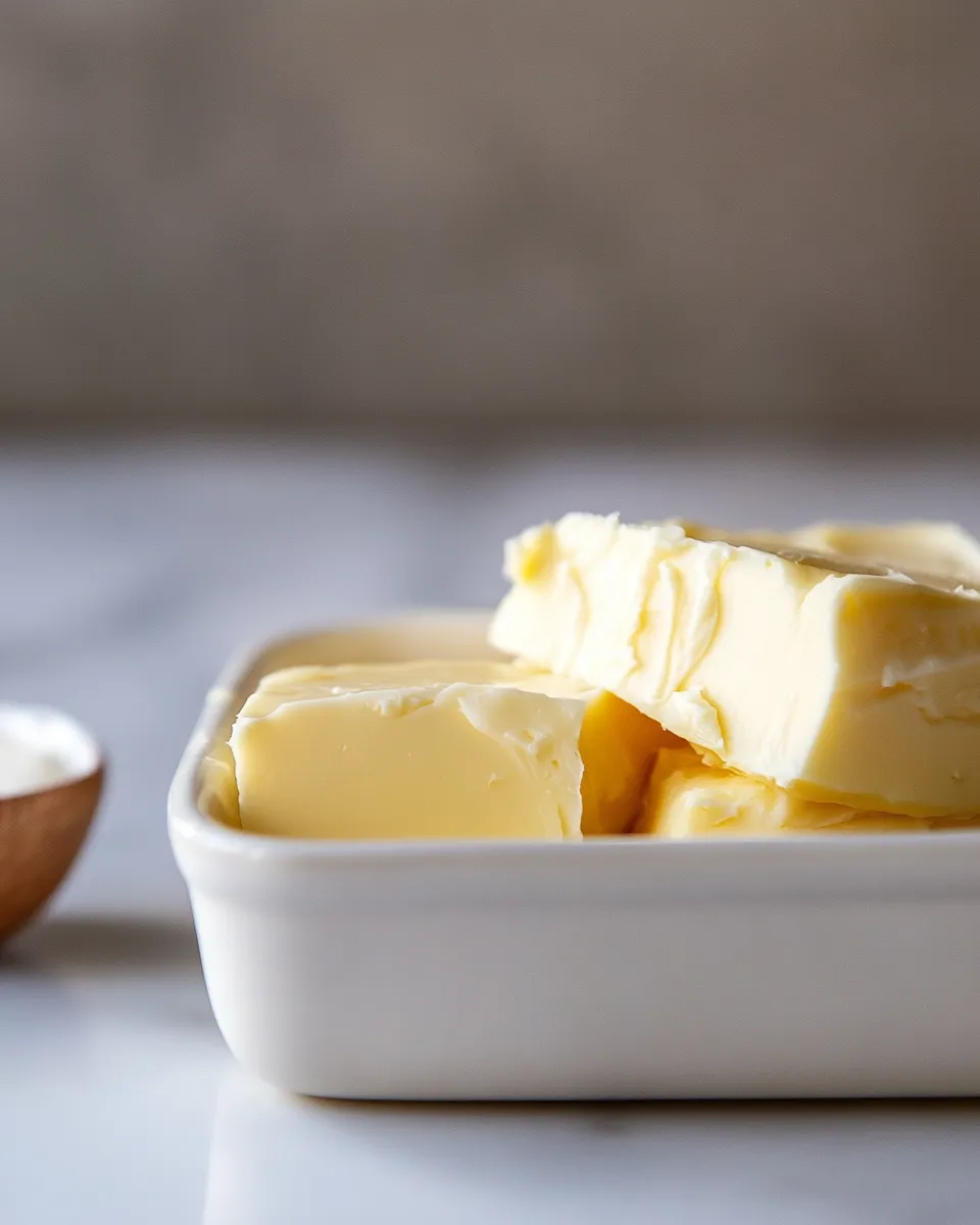 Fresh Homemade Butter shot