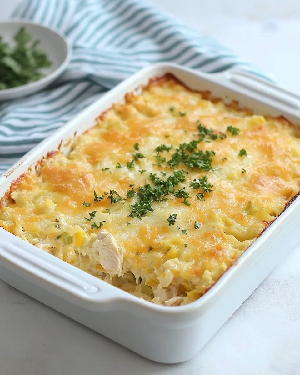 Homemade Low Carb Chicken Casserole photo