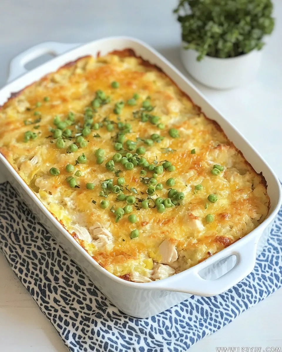 Classic Low Carb Chicken Casserole image