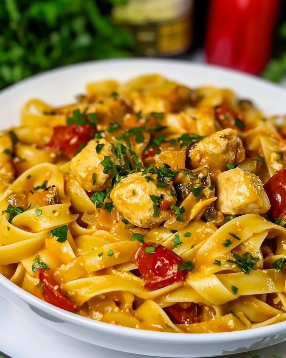 Tasty Mardi Gras Pasta shot