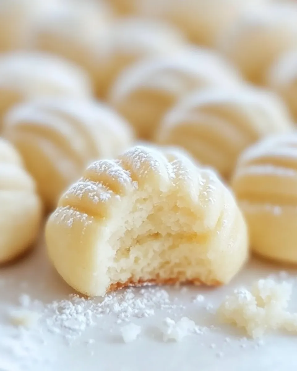 Easy Melting Moments Cookies recipe photo