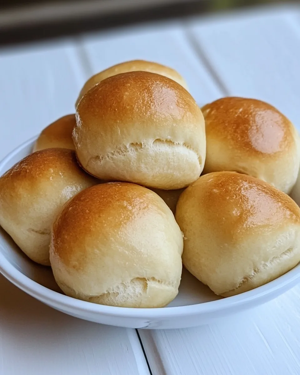 Easy Mini Milk Bread Rolls recipe photo