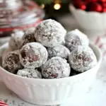Homemade No-Bake Fudge Snow Balls photo