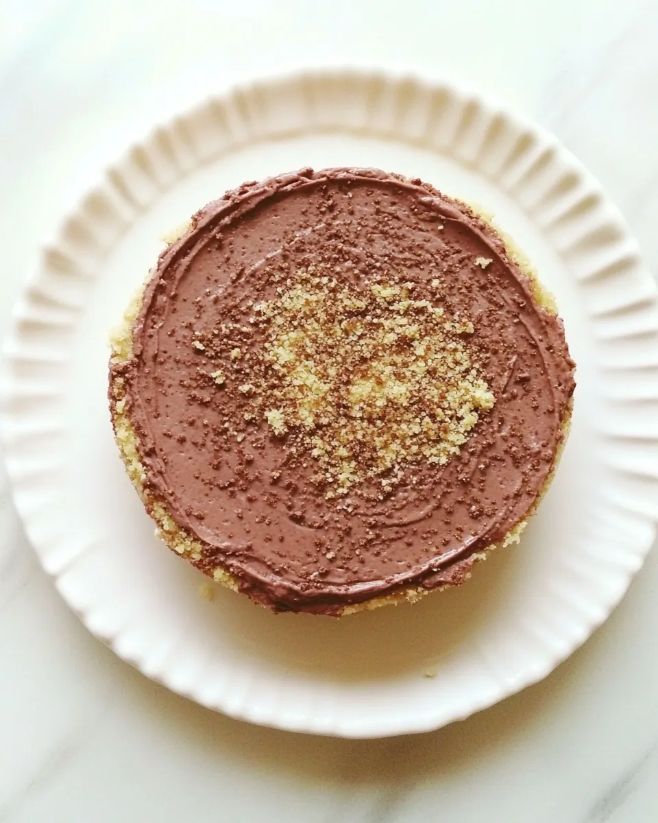Delicious No-bake Nutella Cheesecake image