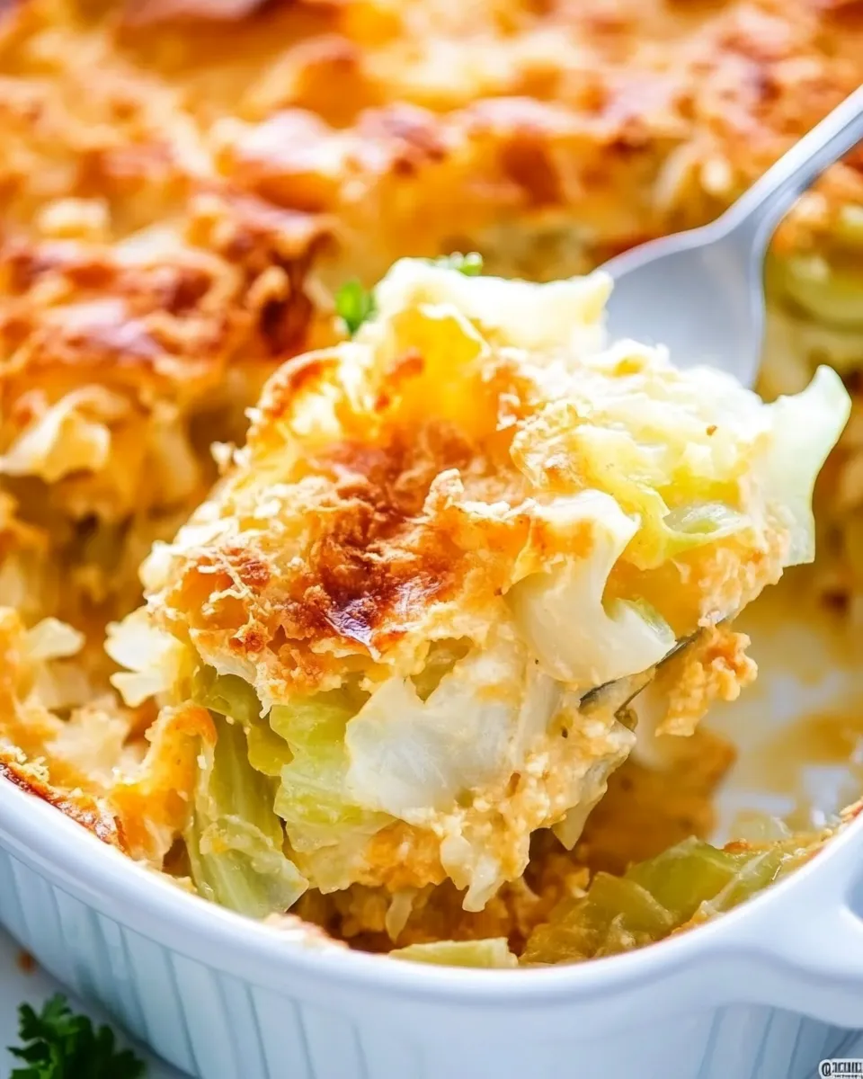 Homemade Old-Fashioned Cabbage Casserole photo