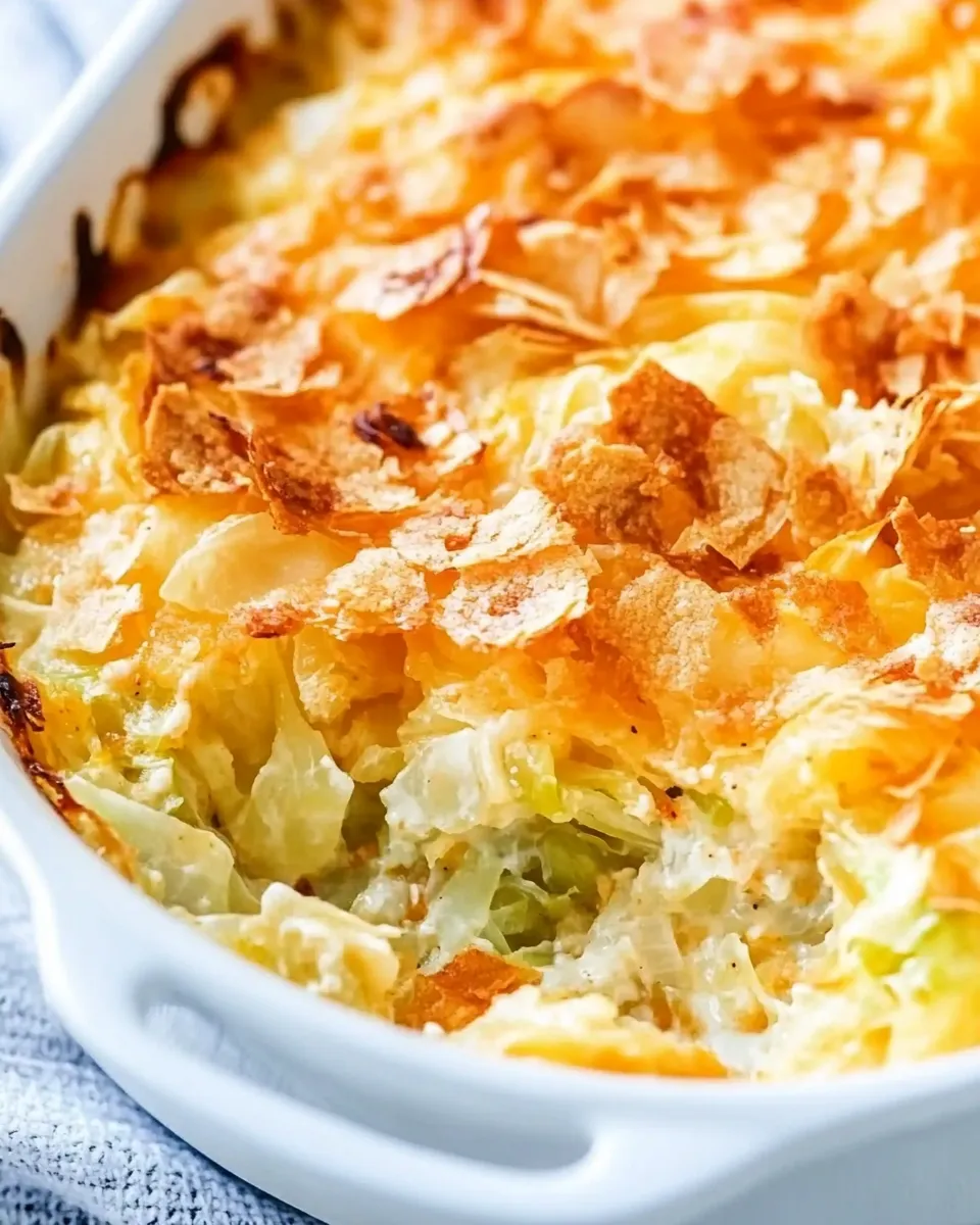 Easy Old-Fashioned Cabbage Casserole recipe photo