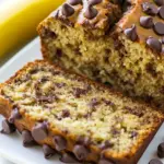Homemade One Bowl Chocolate Chip Banana Bread photo