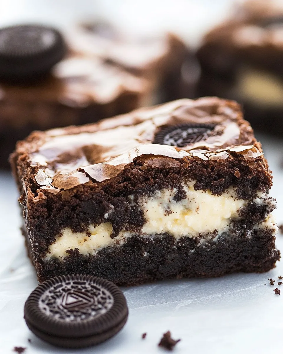 Best Oreo Cheesecake Brownies dish photo