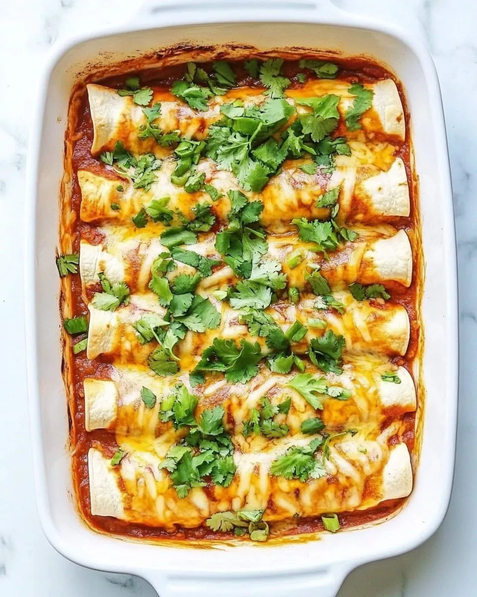Best Our Favorite Lightened Up Beef Enchiladas with 10 Minute Enchilada Sauce. recipe image