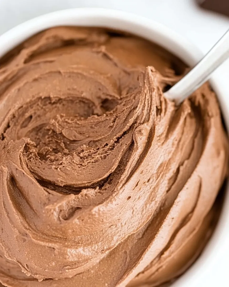 Delicious Perfect Chocolate Buttercream shot