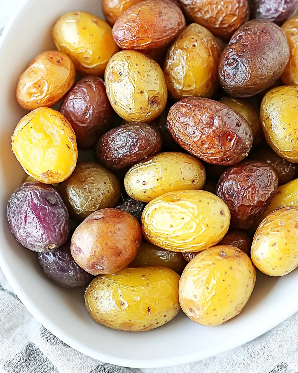 Delicious Roasted Mini Potatoes image