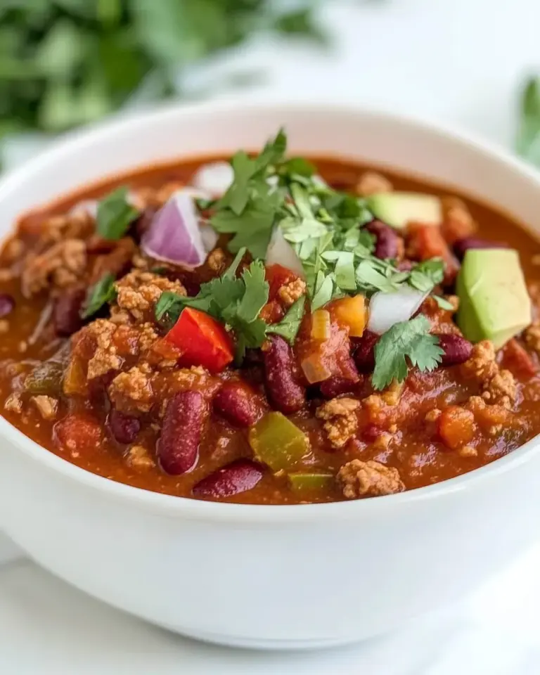 Easy Simple Turkey Chili photo