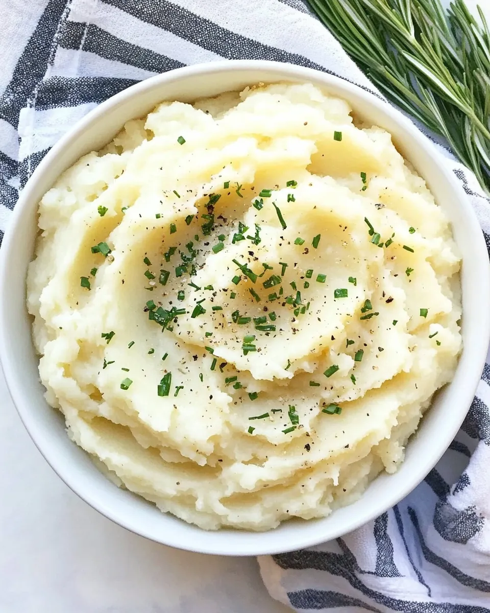 Delicious Slow Cooker Mashed Potatoes shot