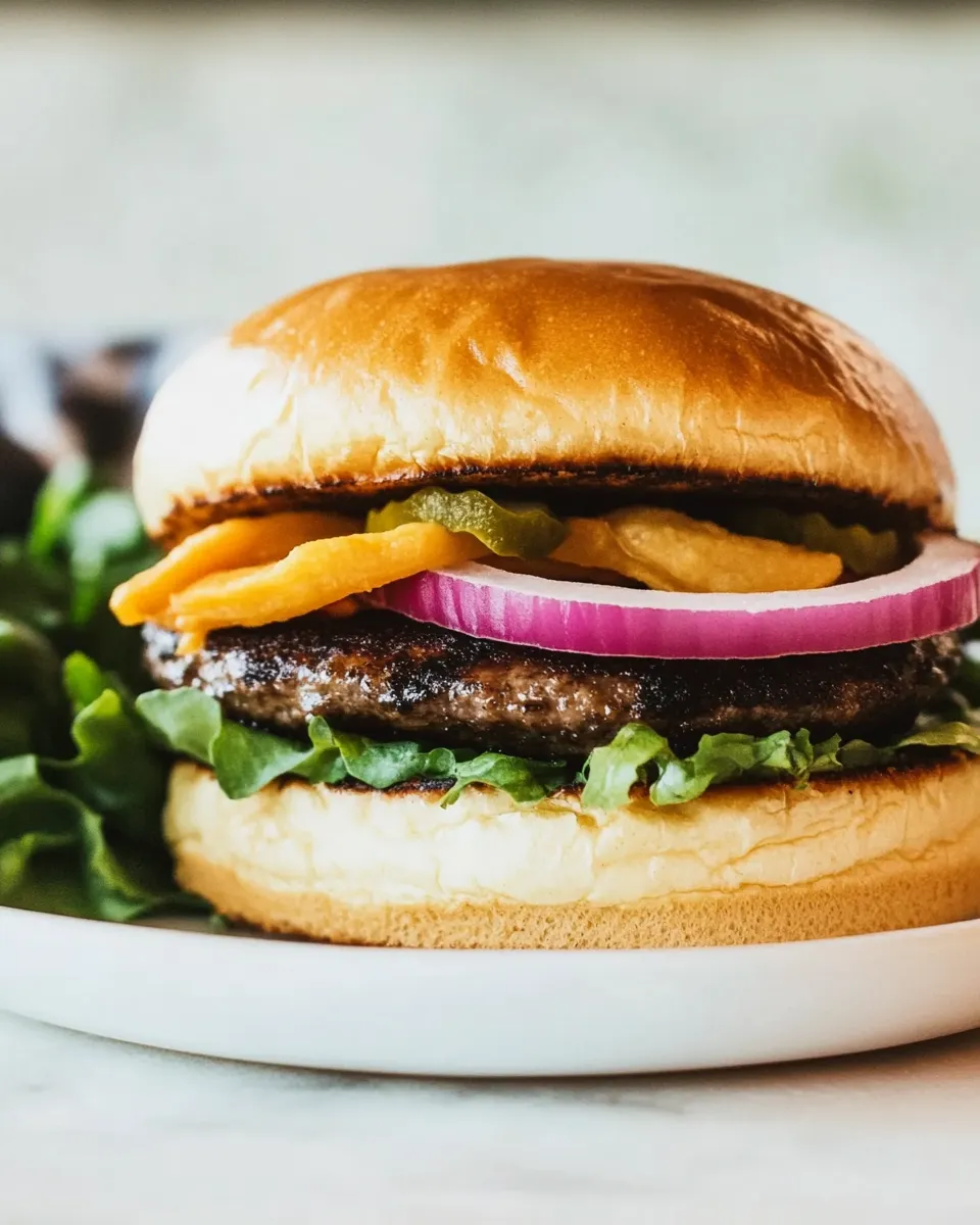 Easy Smash Burger recipe photo