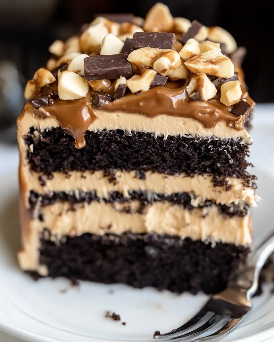 Homemade Snickers Cake photo