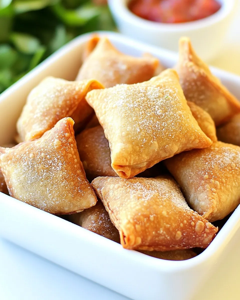 Easy Taco Bell Wontons recipe photo