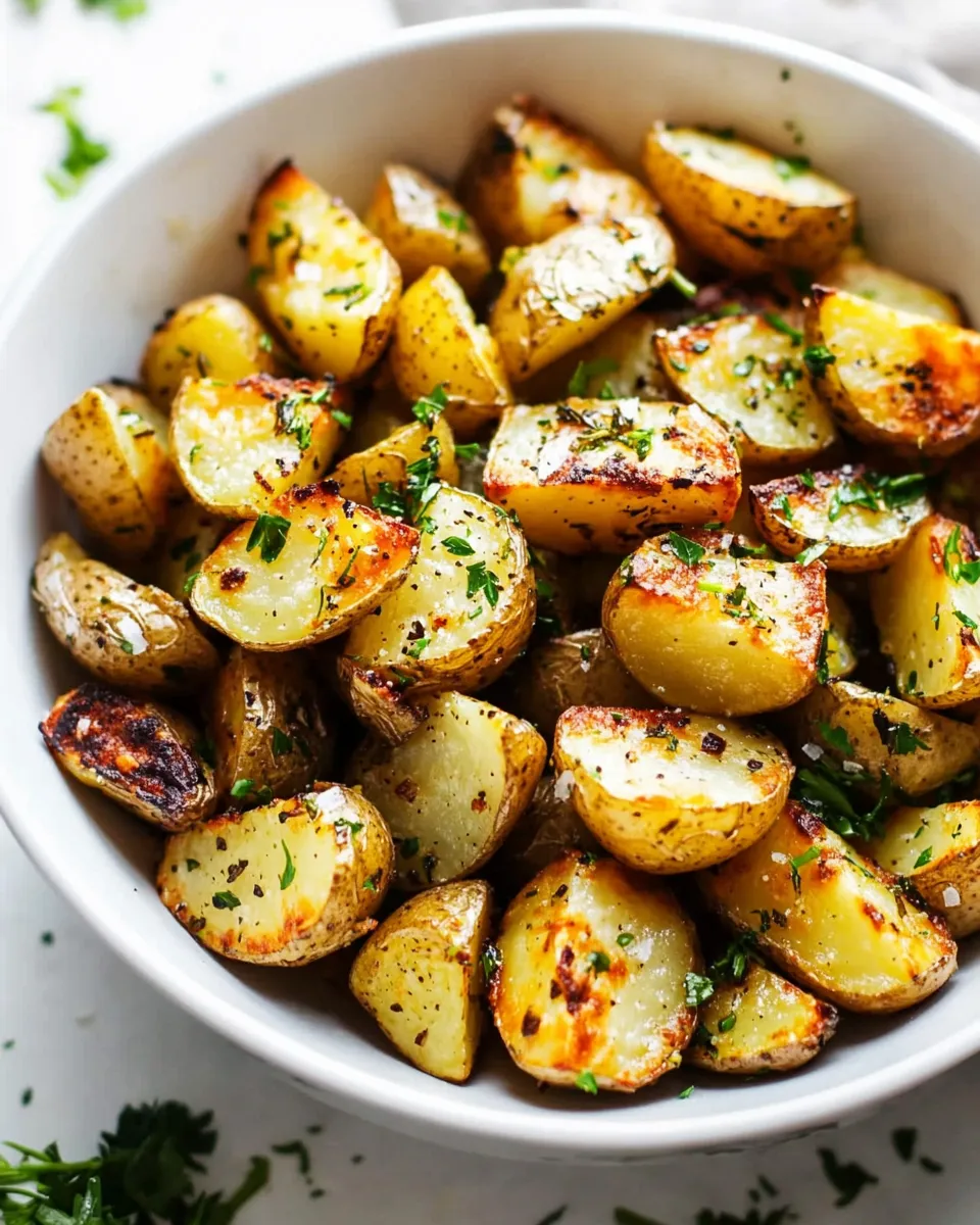 Easy The BEST Air Fryer Roasted Potatoes recipe photo