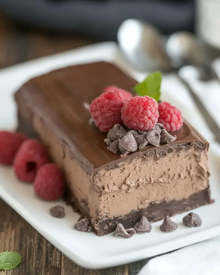 Homemade Triple Chocolate Terrine Recipe photo