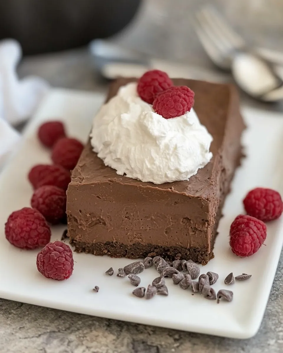 Classic Triple Chocolate Terrine Recipe recipe photo